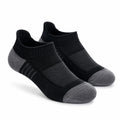 Chaussettes de sport 35-38 en textile noir et gris respirantes