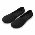 Chaussettes invisibles 39-42 en maille noire - coupe basse extensible